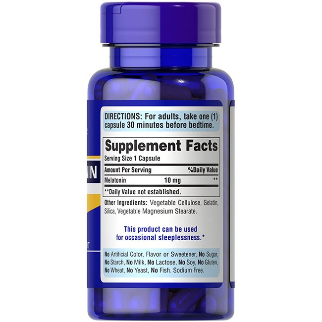 Puritan's Pride Melatonin 10 mg