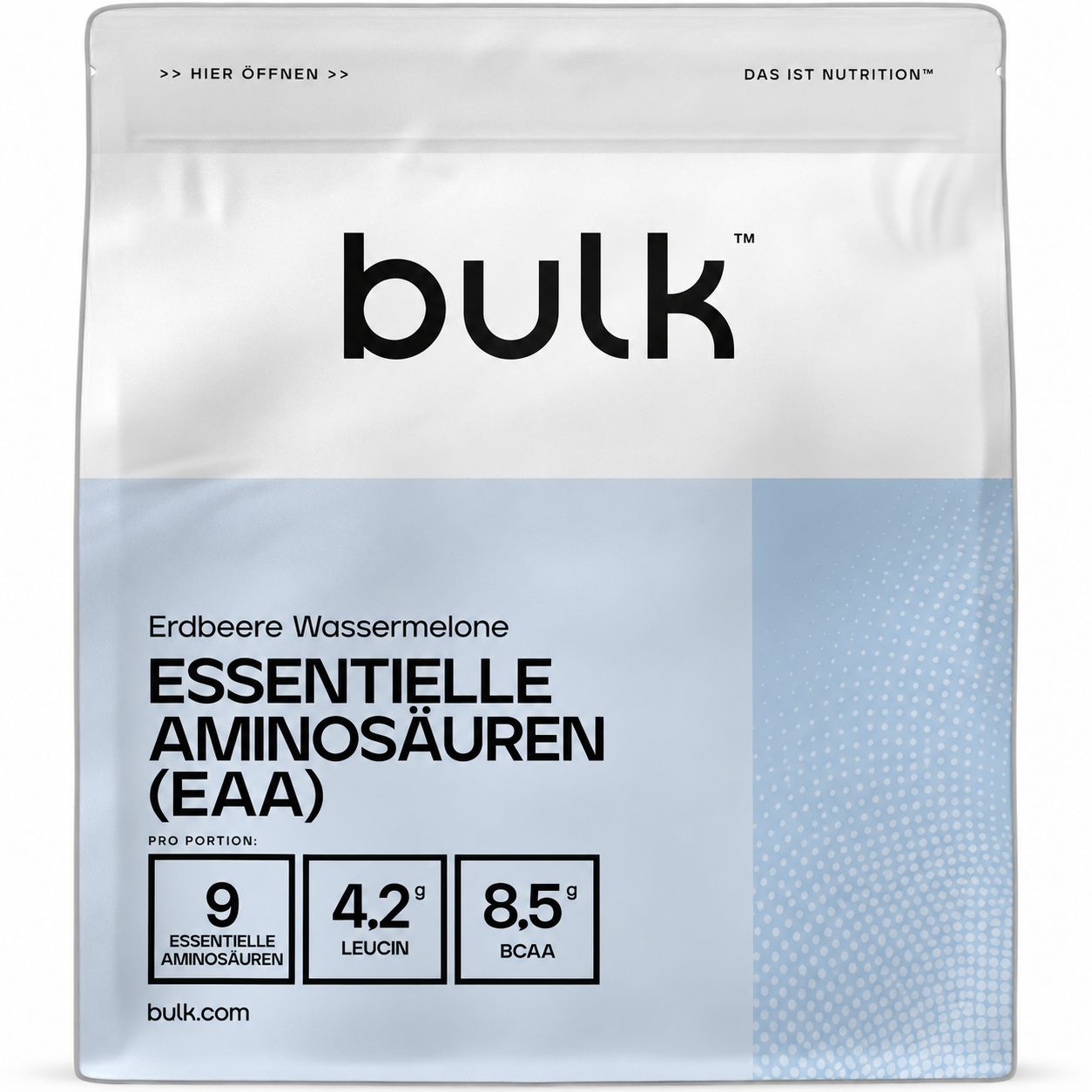 Packung mit essentiellen Aminosäuren (EAA) Erdbeer-Wassermelone.