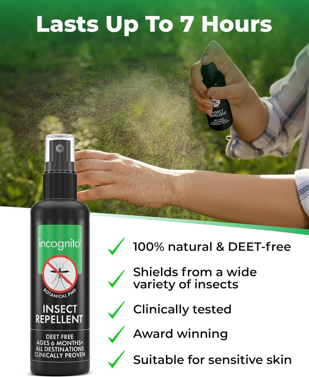 incognito Mückenschutz Spray  Mücken Spray