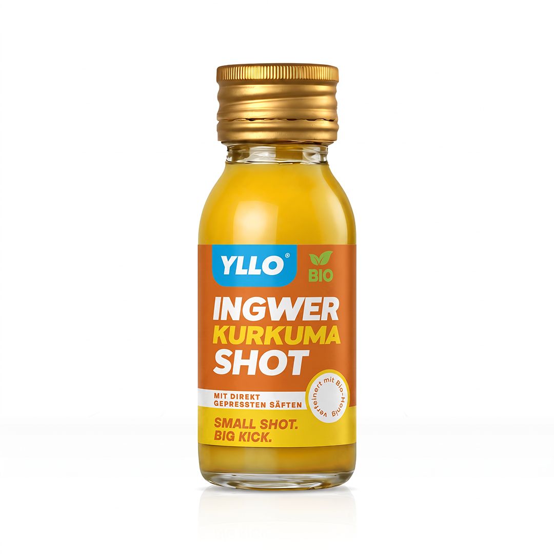 YLLO Bio Ingwer-Kurkuma Shot