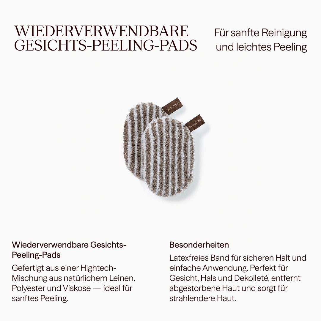 waschies Peeling-Pad Scrub & Clean 2er Set