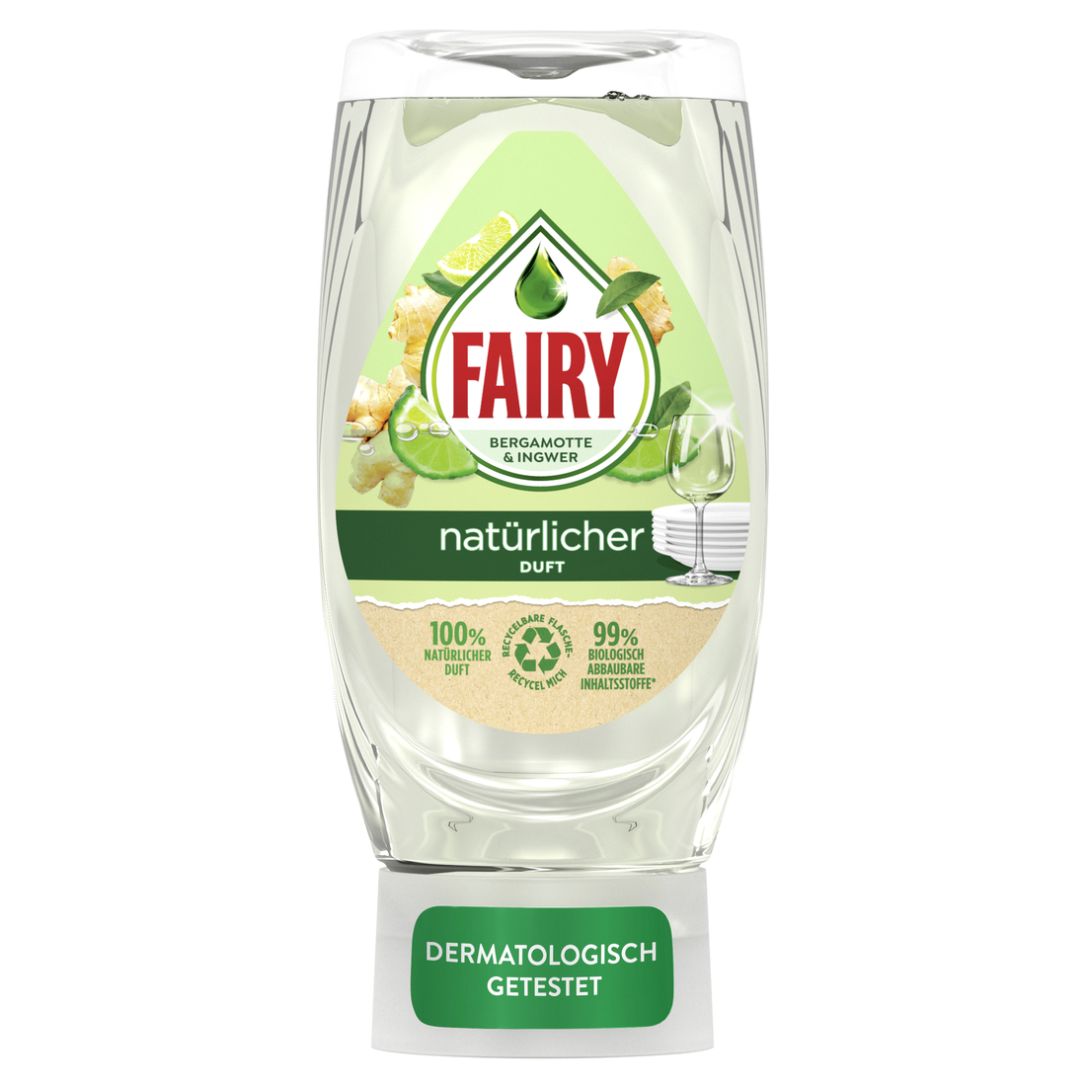 Fairy Handspülmittel Max Power Naturals Bergamotte Ingwer