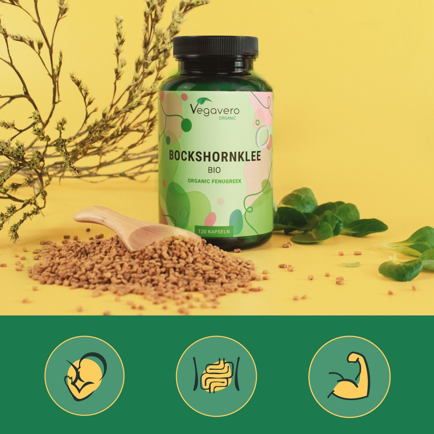VEGAVERO Bockshornklee BIO