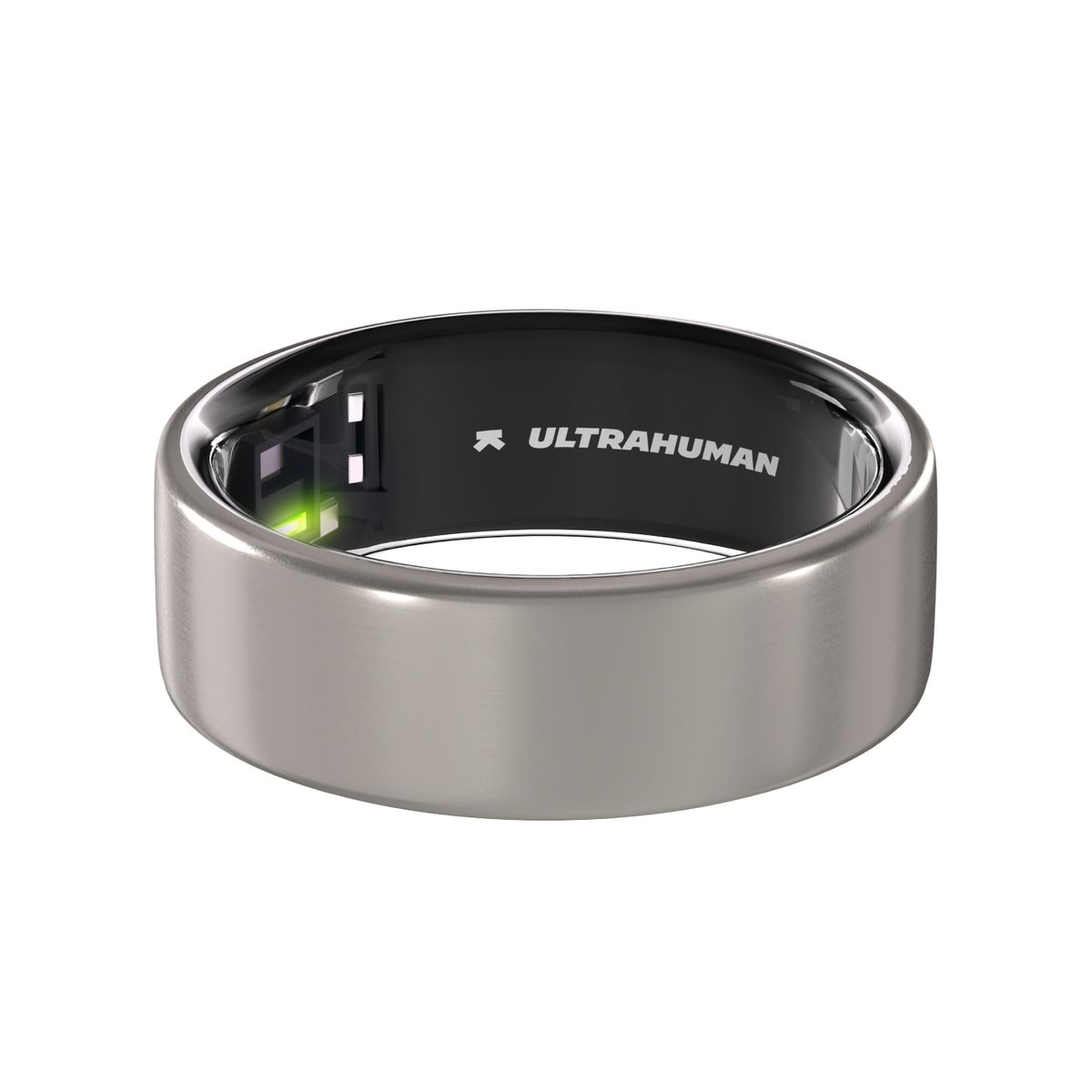 Ultrahuman AIR Smart Ring, Raw Titanium- Größe 10