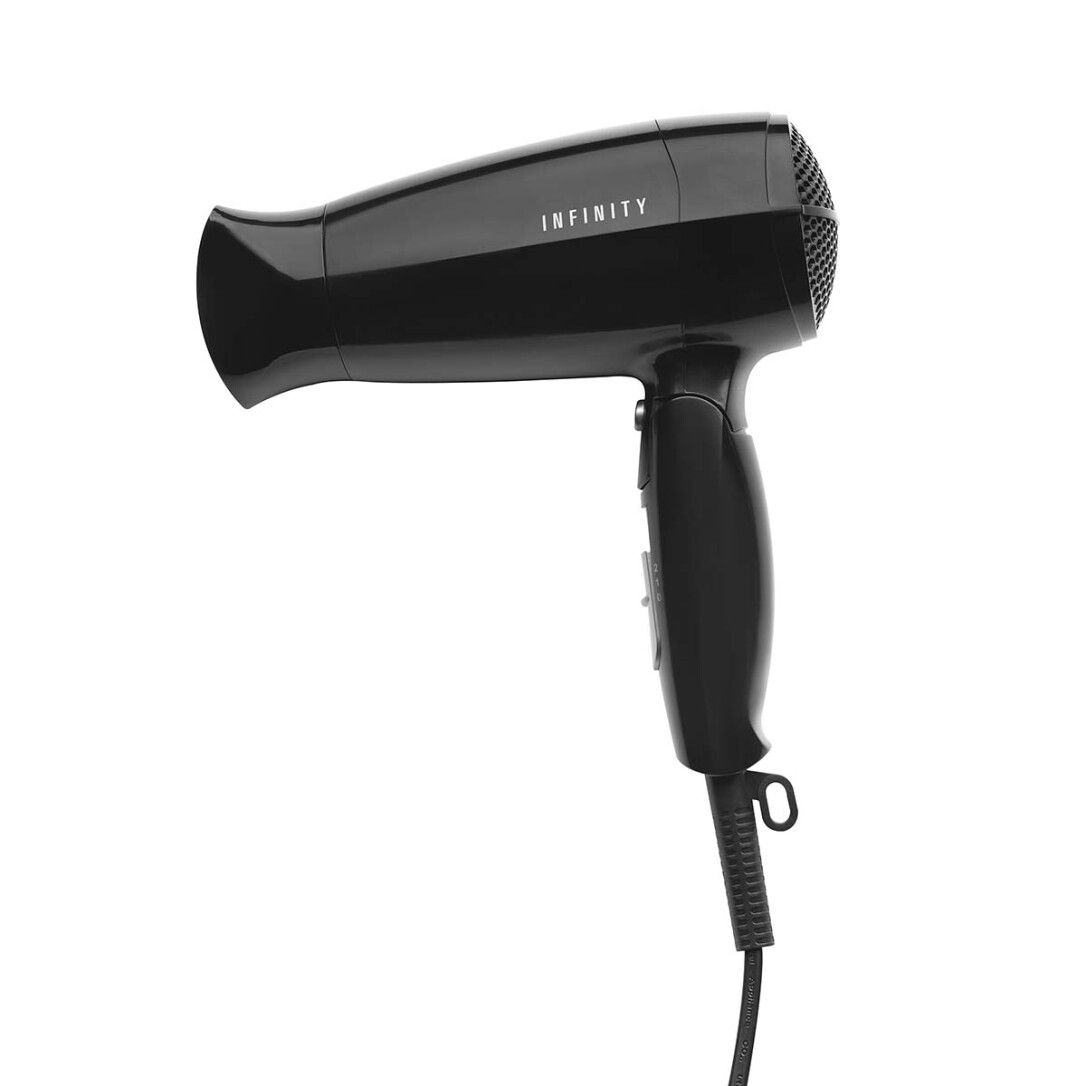 MELISSA Haartrockner mit klappbarem Griff 1600W Schwarz