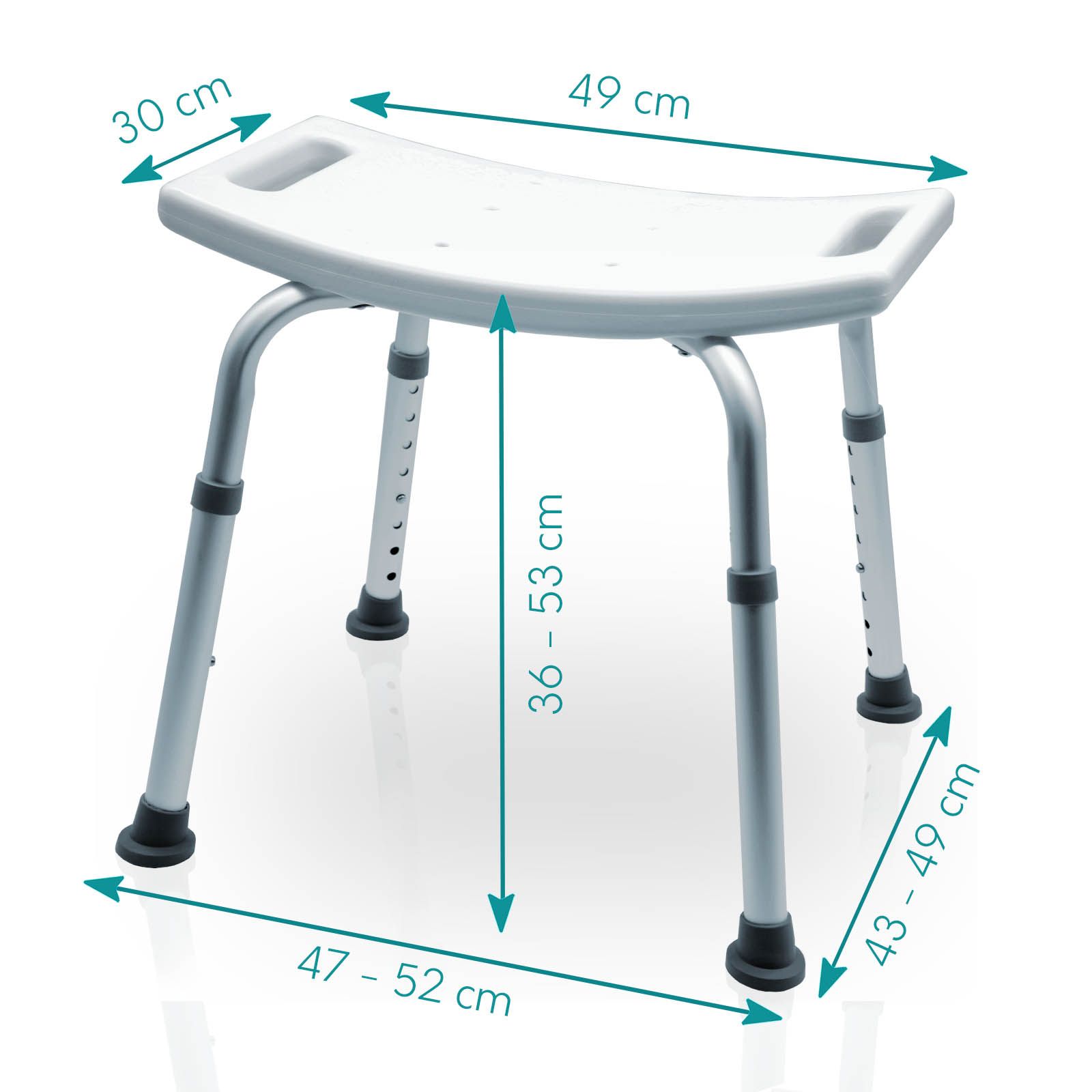 Mobility Plus+ Duschhocker SC10+ mit Anti-Rutsch