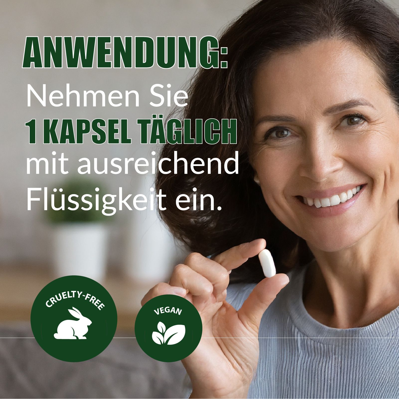 Adema Natural® | Mönchspfeffer Kapseln hochdosiert | Hormon Balance