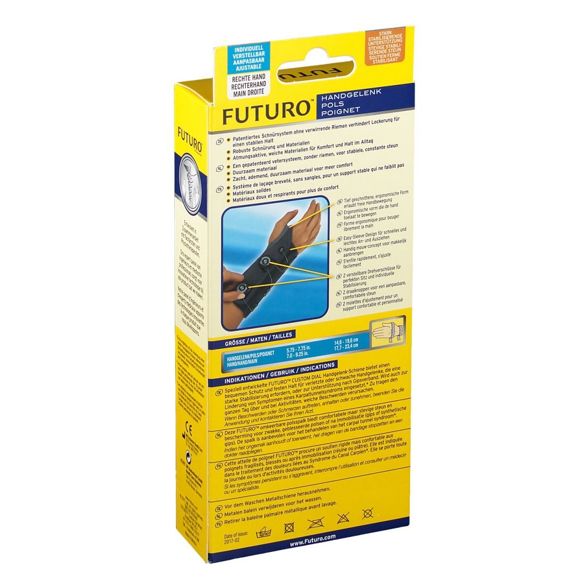 FUTURO™ Custom Dial Handgelenk rechts