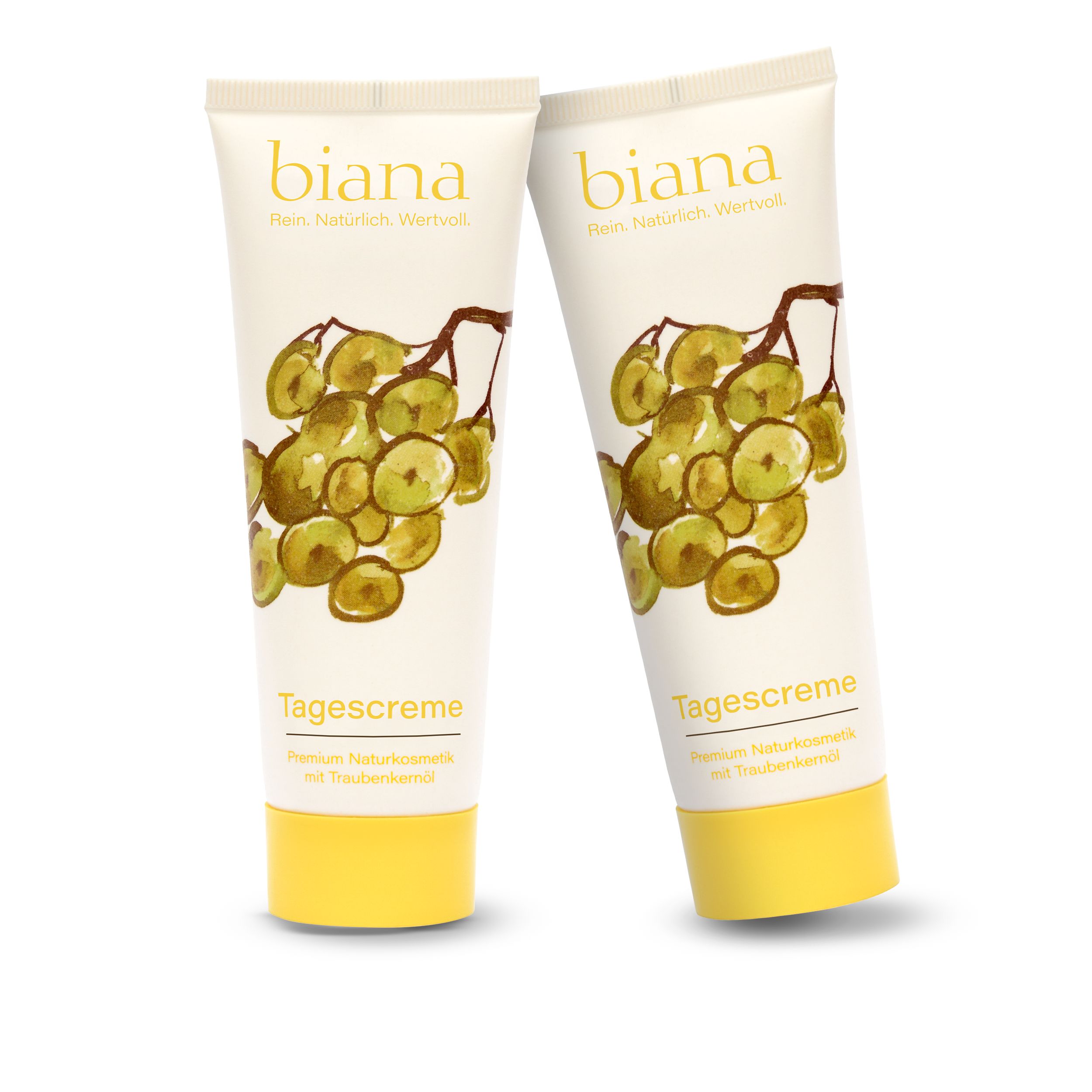 biana Tagescreme – Premium Naturkosmetik mit Traubenkernöl OPC