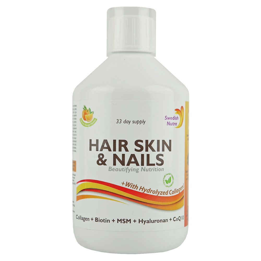 Swedish Nutra HAIR SKIN & NAILS 500 ml - Shop Apotheke