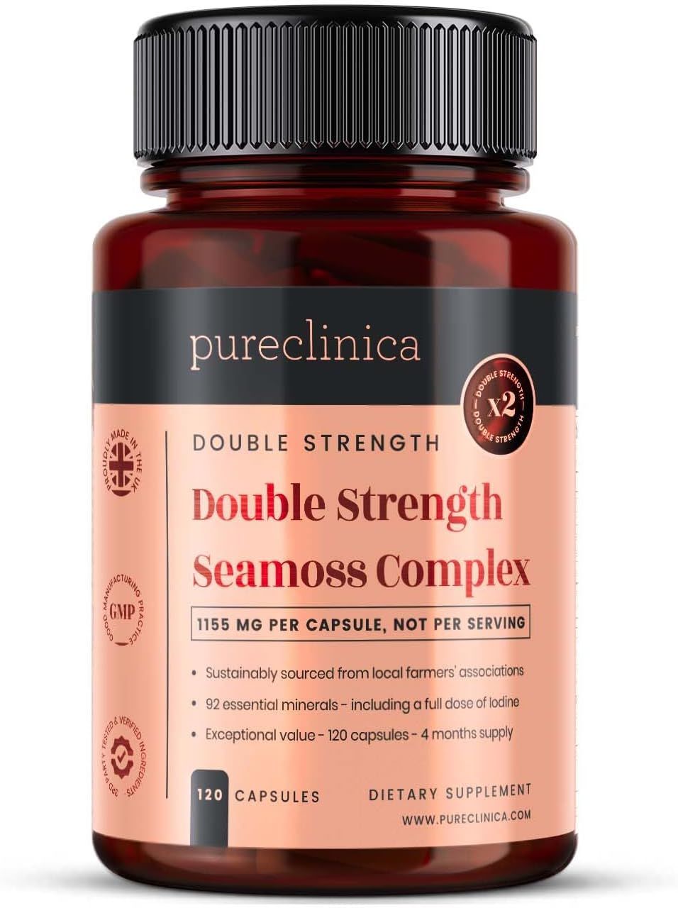 Pureclinica Seamoss-Komplex Kapseln