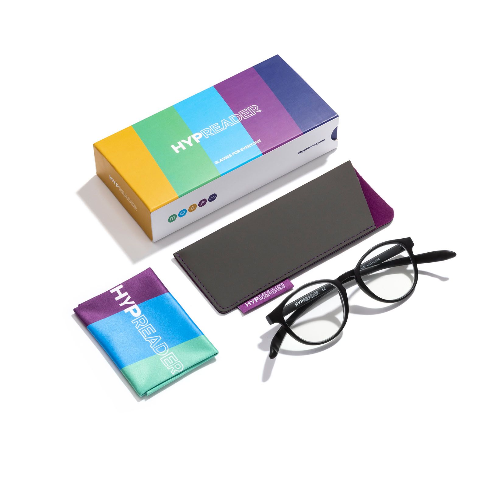HYPREADER Blaulichtfilterlesebrille Aries Stärke +2.00