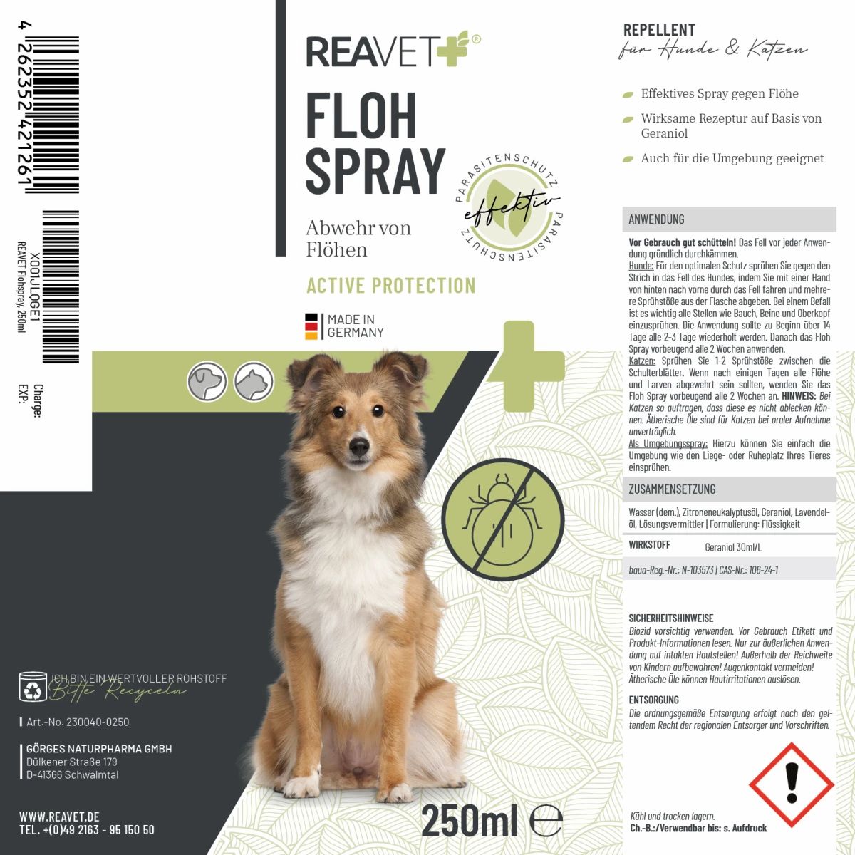 Floh Spray - ReaVET