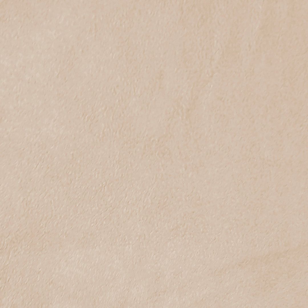 Texturierte, beige Oberfläche. Nahaufnahme, möglicherweise Kunstleder.