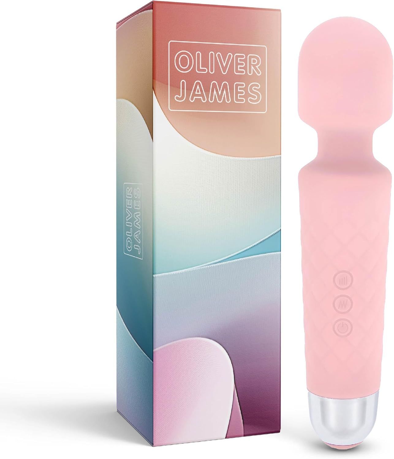 Oliver James Vibrator für Frauen - Leise & Leistungsstark Pastellrosa