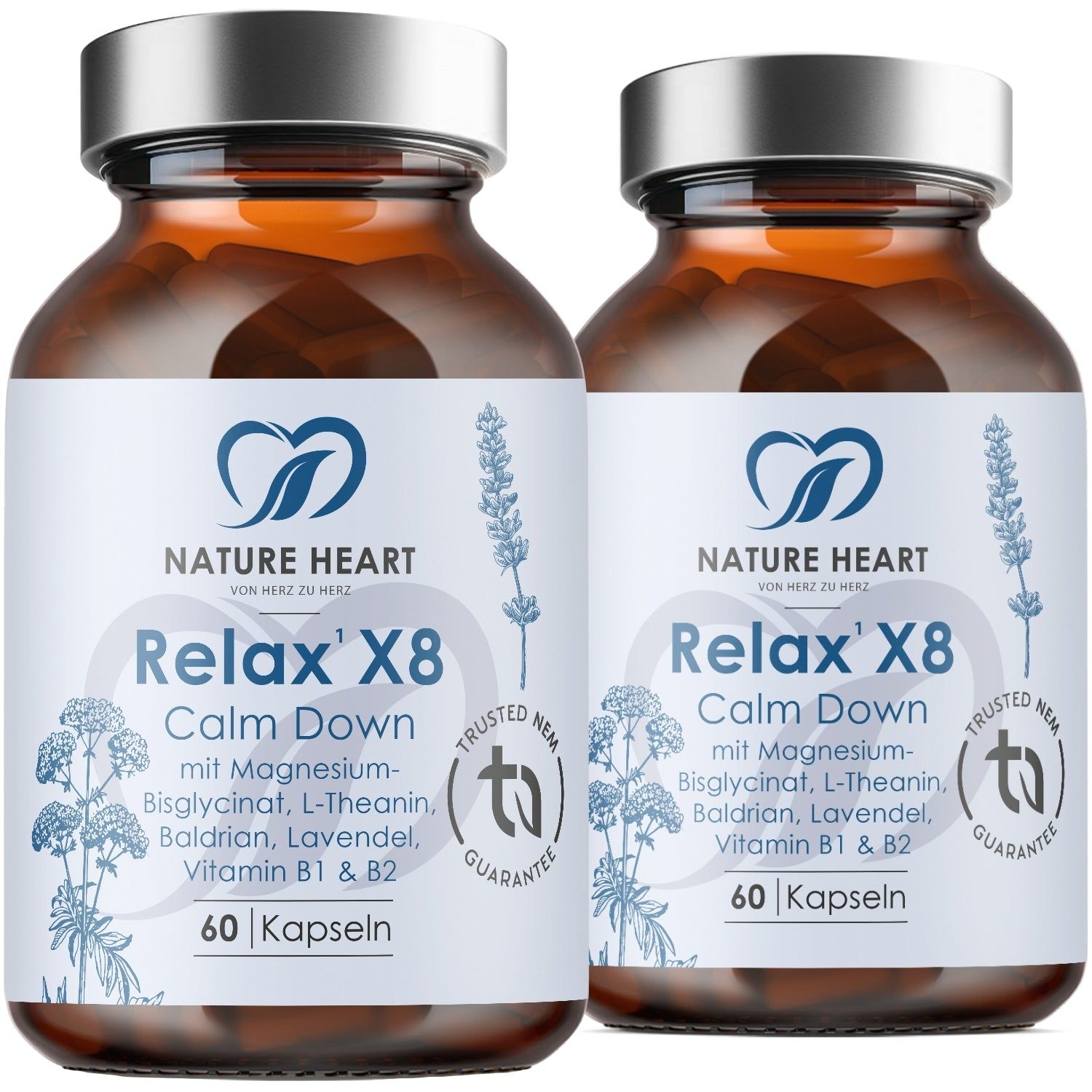 Nature Heart Relax X8