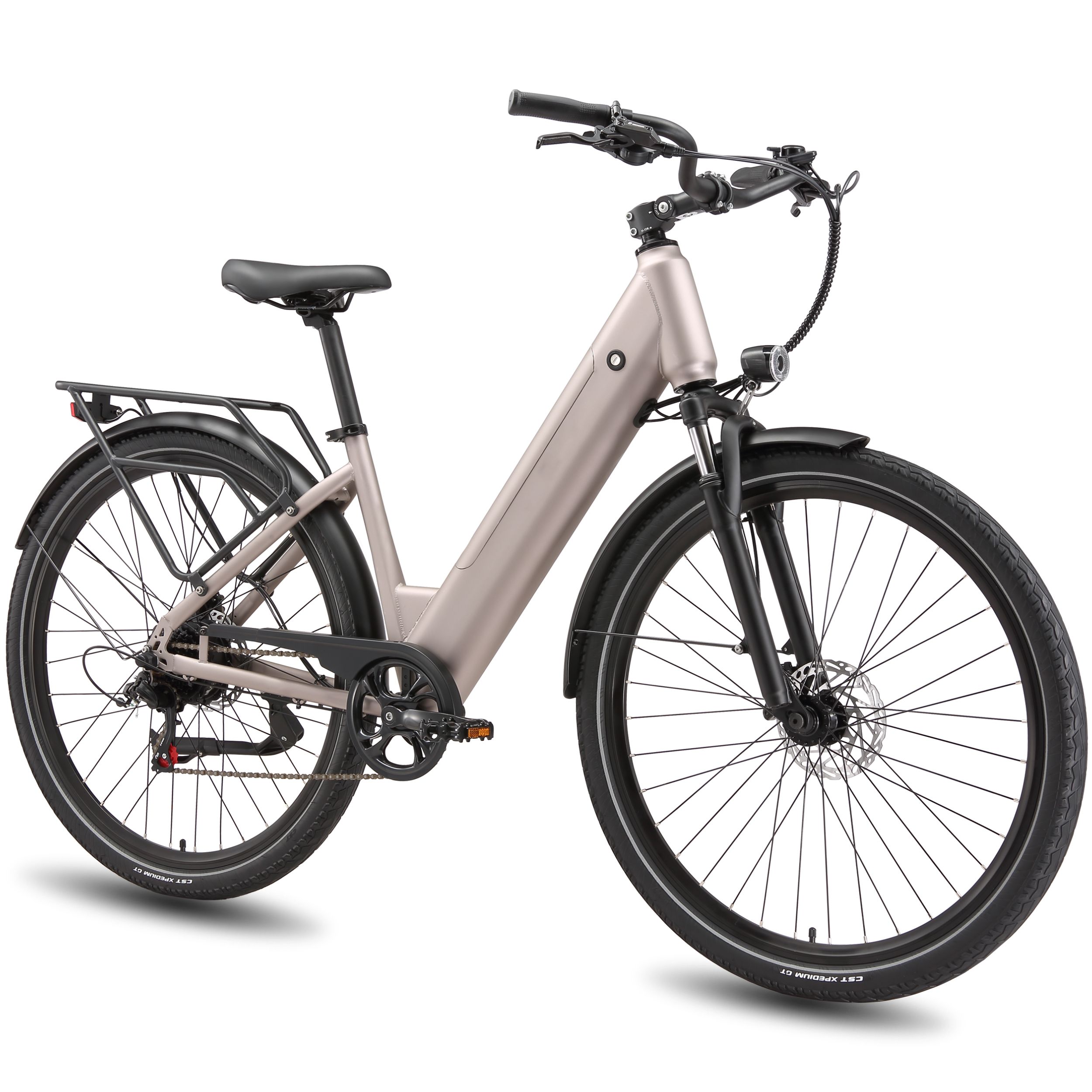 Maxtron Lira Elektrisches Pendler-Fahrrad mit 48V-15Ah-Akku