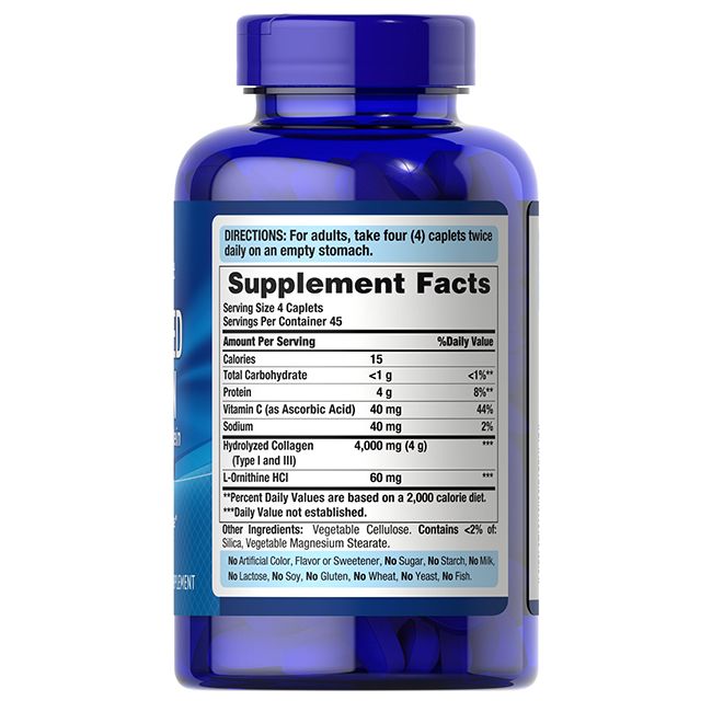 Puritan's Pride Hydrolysiertes Kollagen 1000 mg