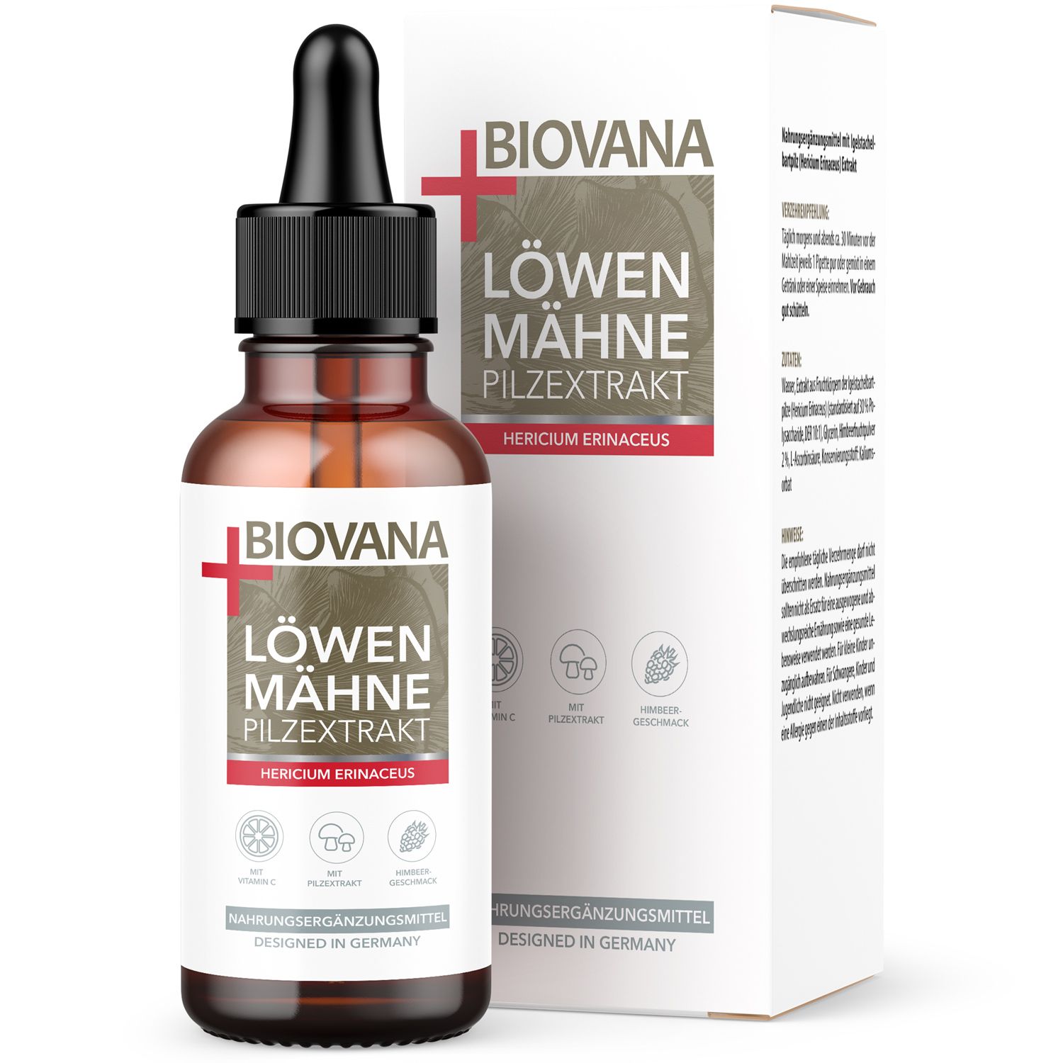 Löwenmähne Pilz Extrakt - Lion's Mane
