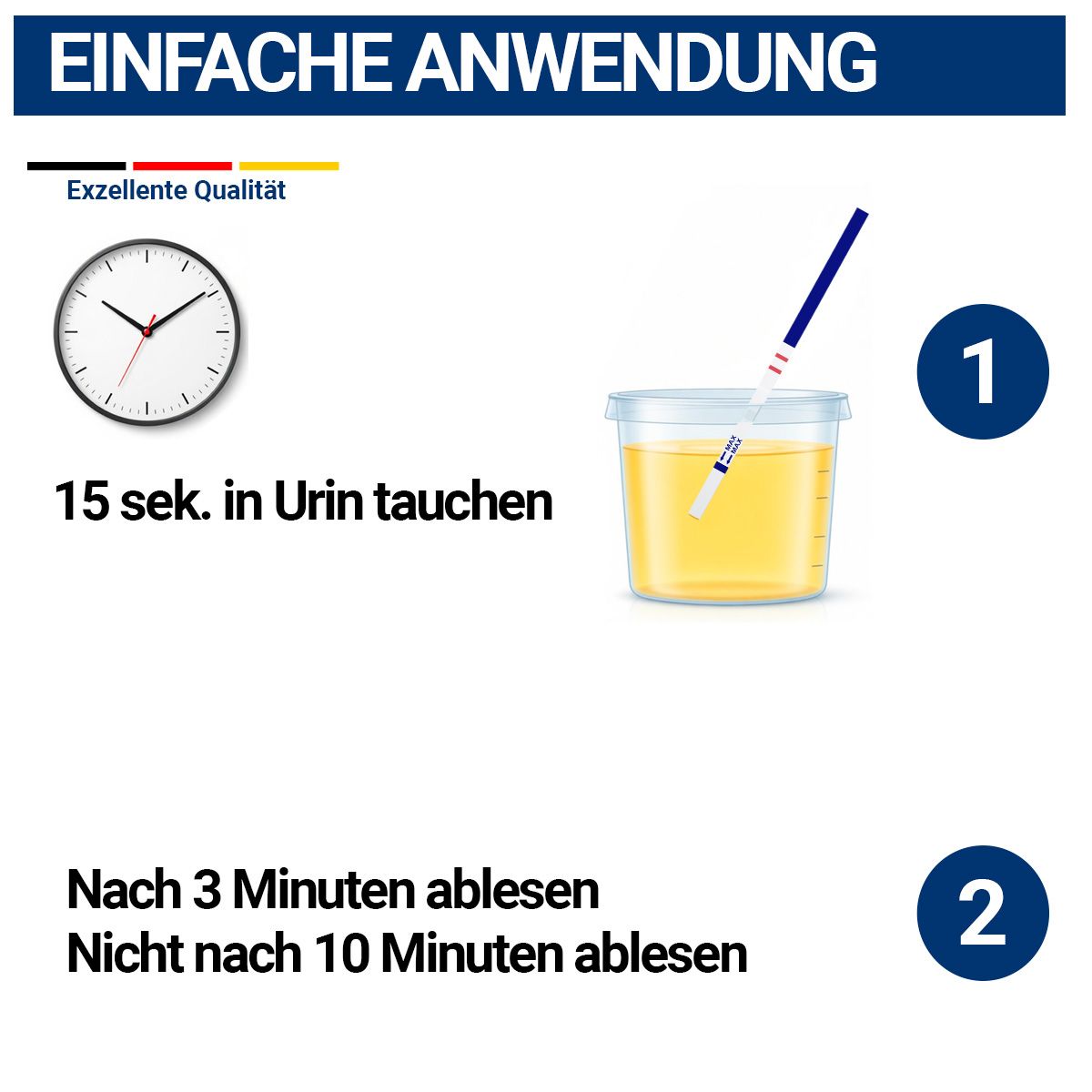 BMUT Schwangerschaftstest ultraempfndlich 10mIU/ml