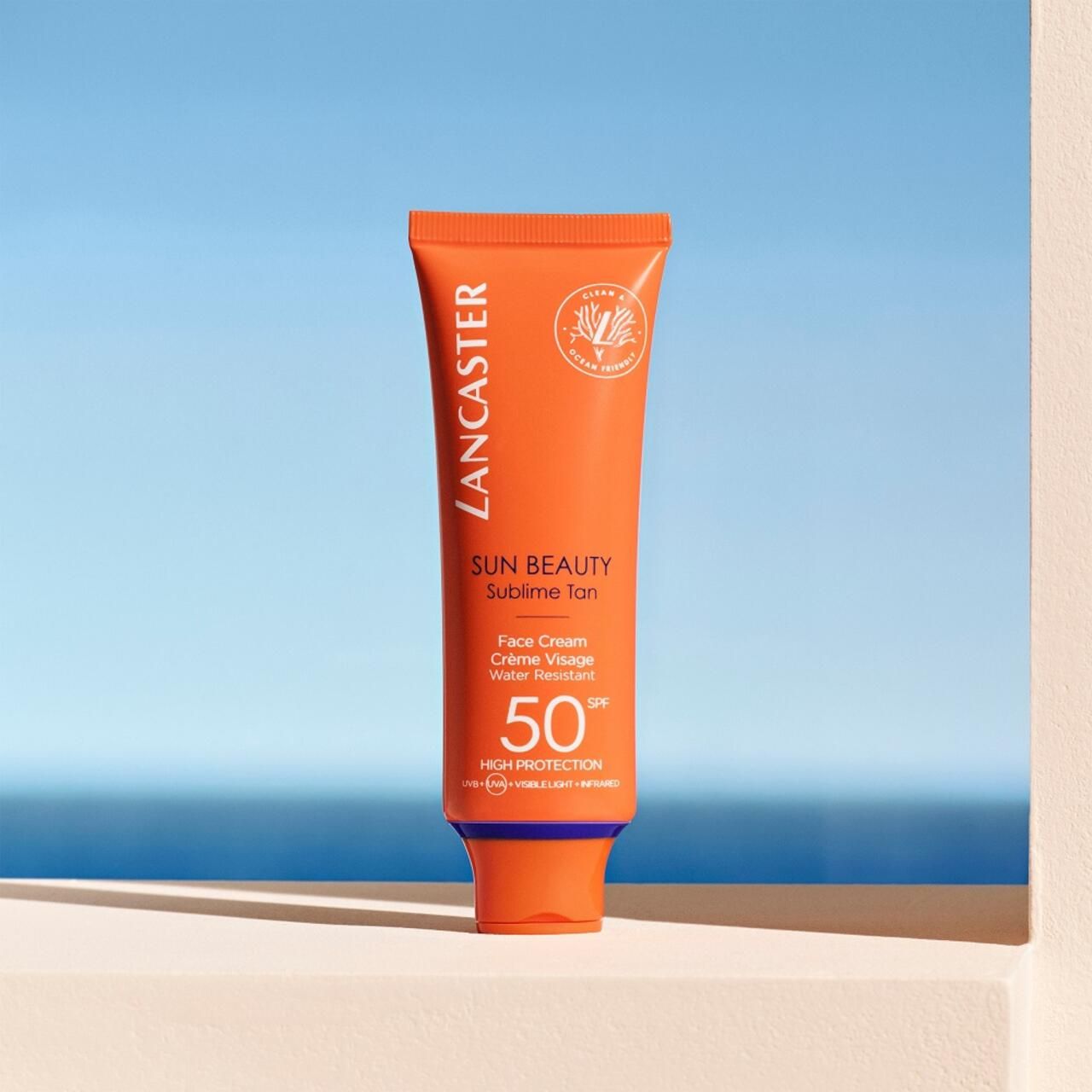 Lancaster Sun Beauty Comfort Touch Face Creamspf50