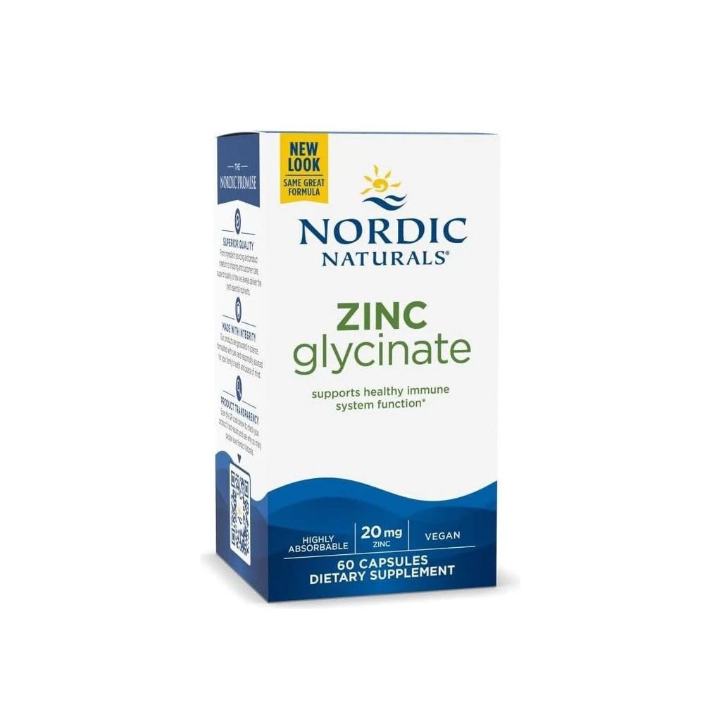 NORDIC NATURALS Zinkglycinat 20 mg