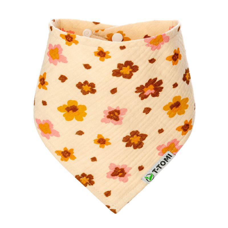 T-TOMI Musselinlätzchen Daisies