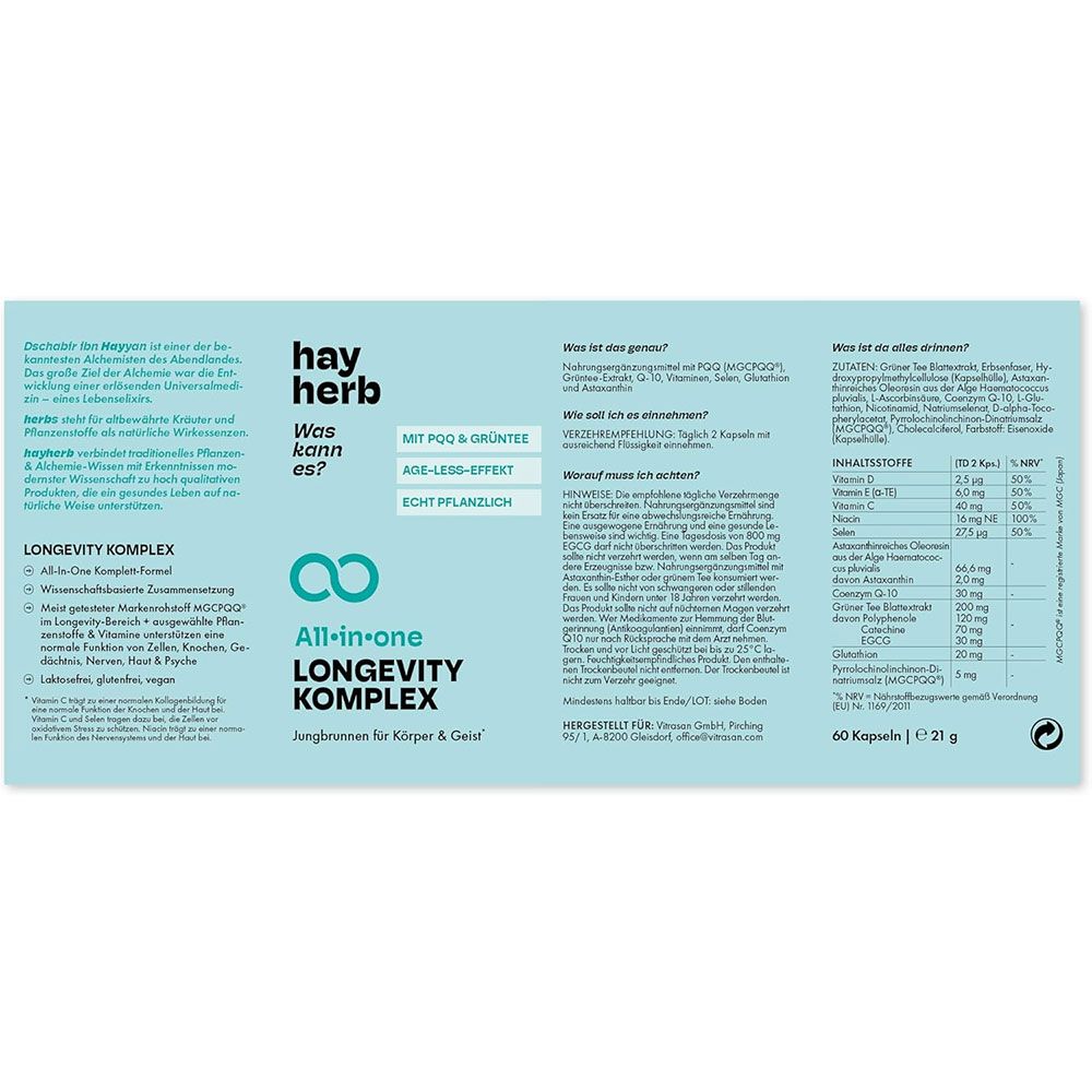 hay herb All-in-one Longevity Komplex
