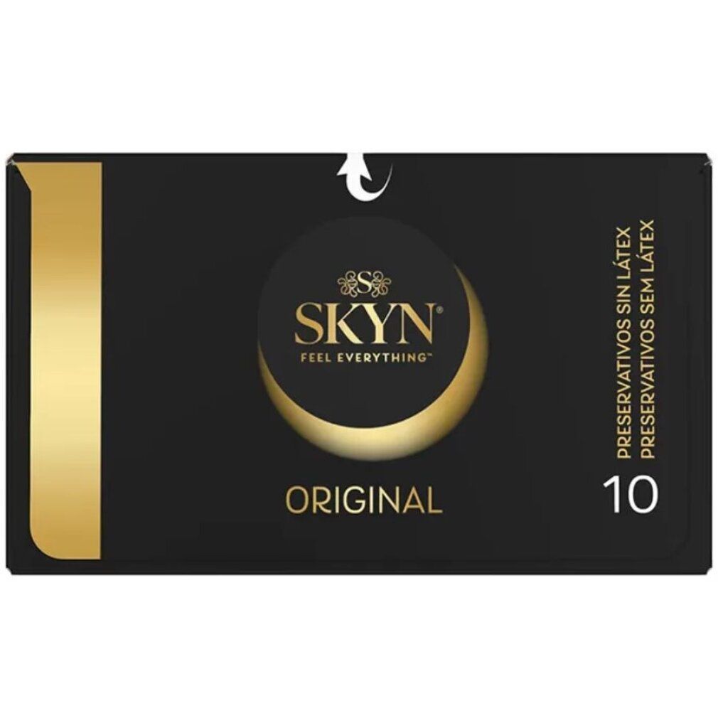 SKYN Original Kondome, 10 Stück. Latexfrei, synthetisches Material.