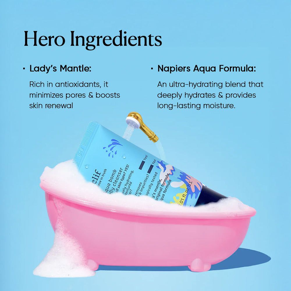 BELIF Aqua Bomb Jelly Cleanser Deluxe – Reinigungsgel mit Aminosäuren und Glycerin