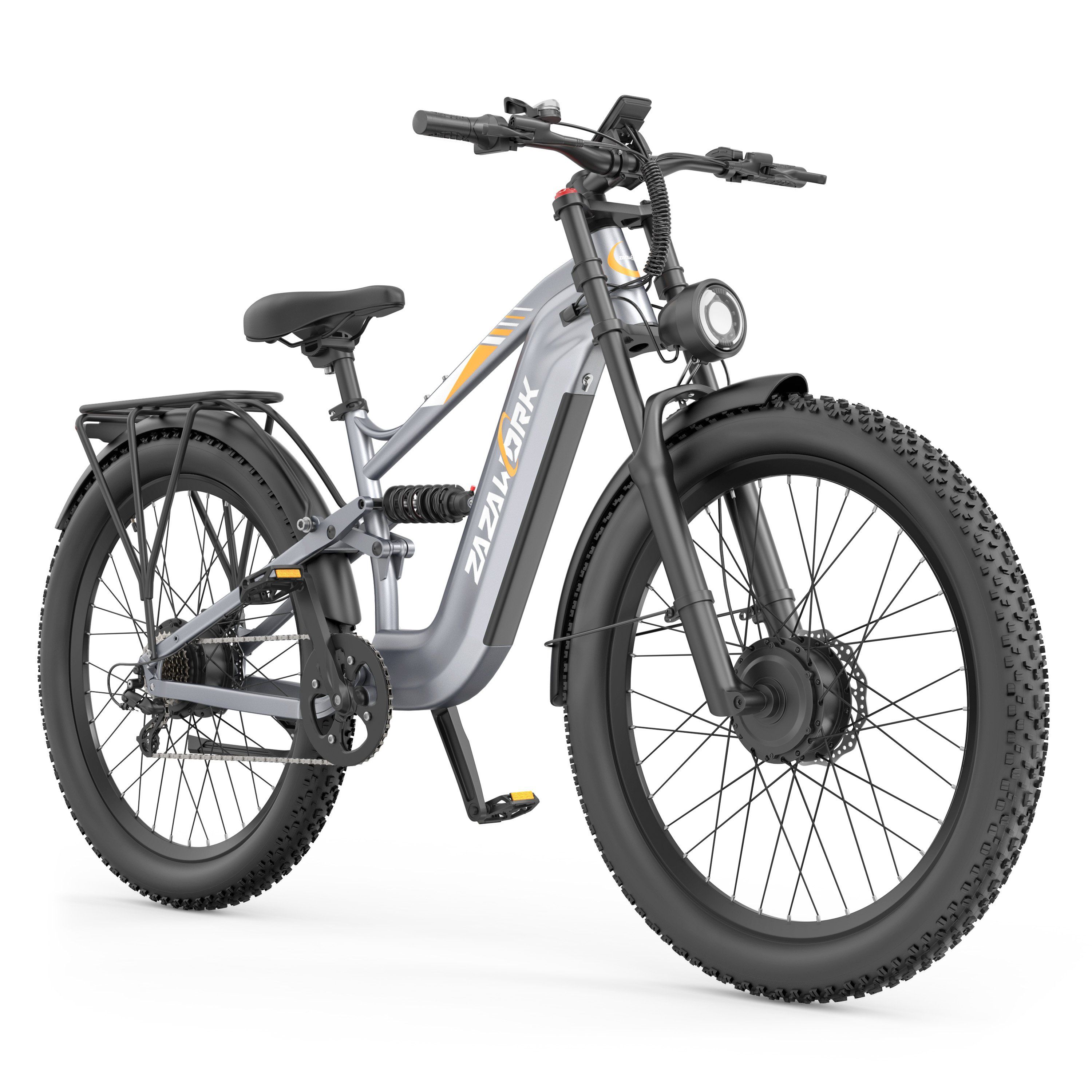 ZAZAWORK CF500 PRO All-Terrain-Elektrofahrrad, 48V 20Ah Akku
