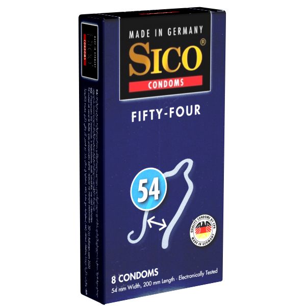 Sico Size *Fifty-Four* Kondome nach Maß, Größe XL (54mm)