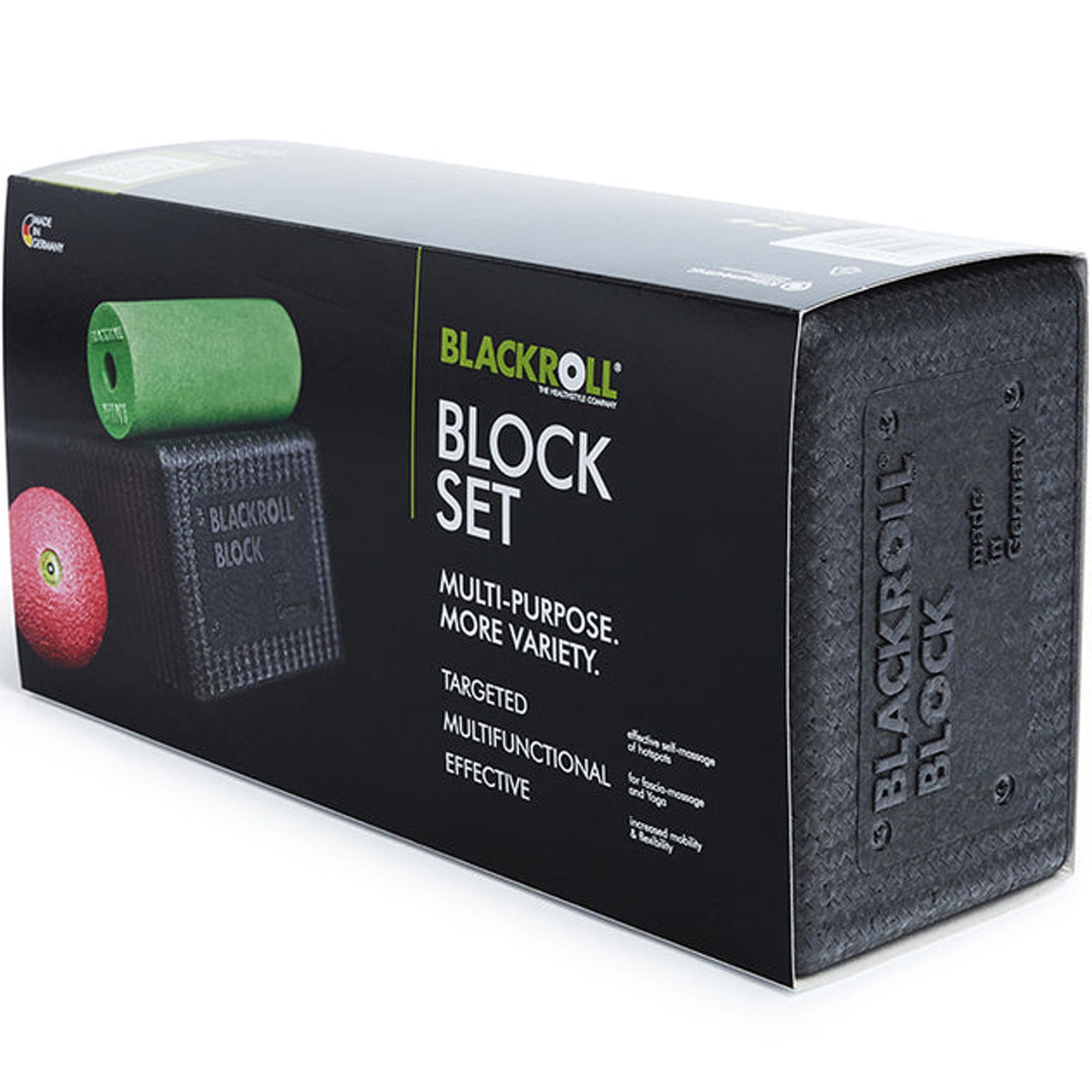 BLACKROLL® Block Set - perfekt aufeinander abgestimmte Self Myofascial Treatment Tools