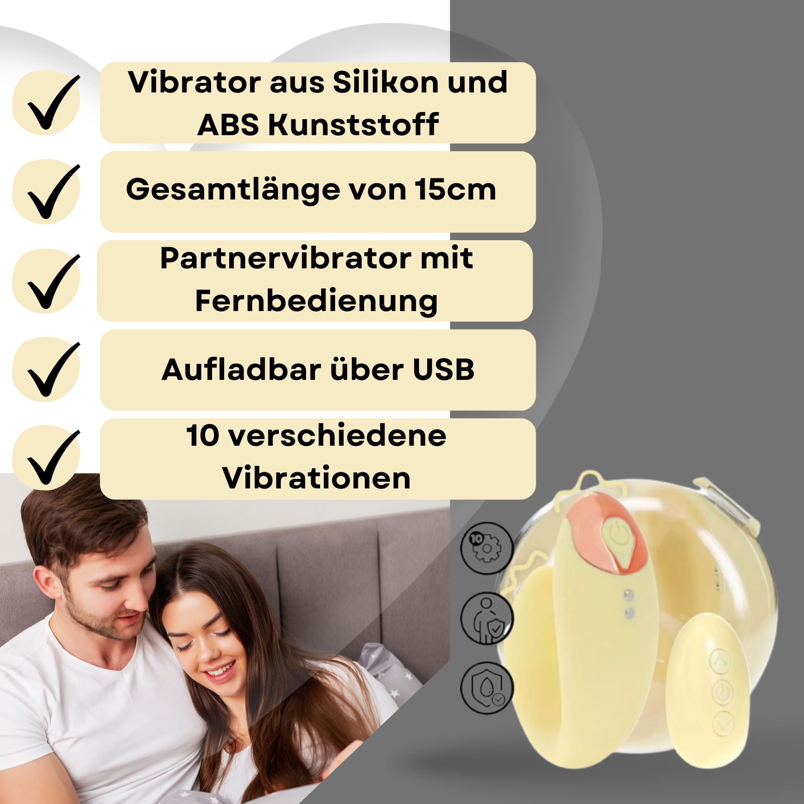 Lovelyness - Paar Vibrator - Partner Dream