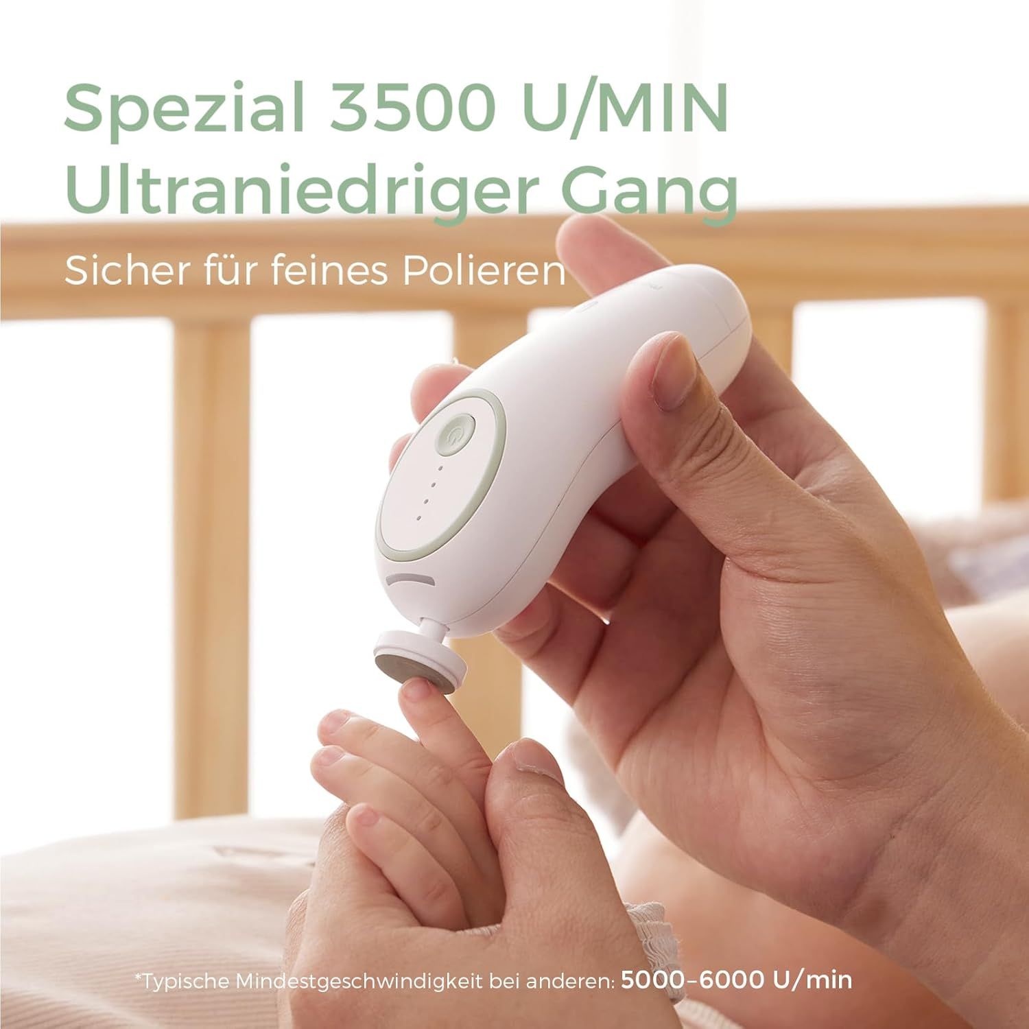 Momcozy Baby Nagelfeile Elektrisch