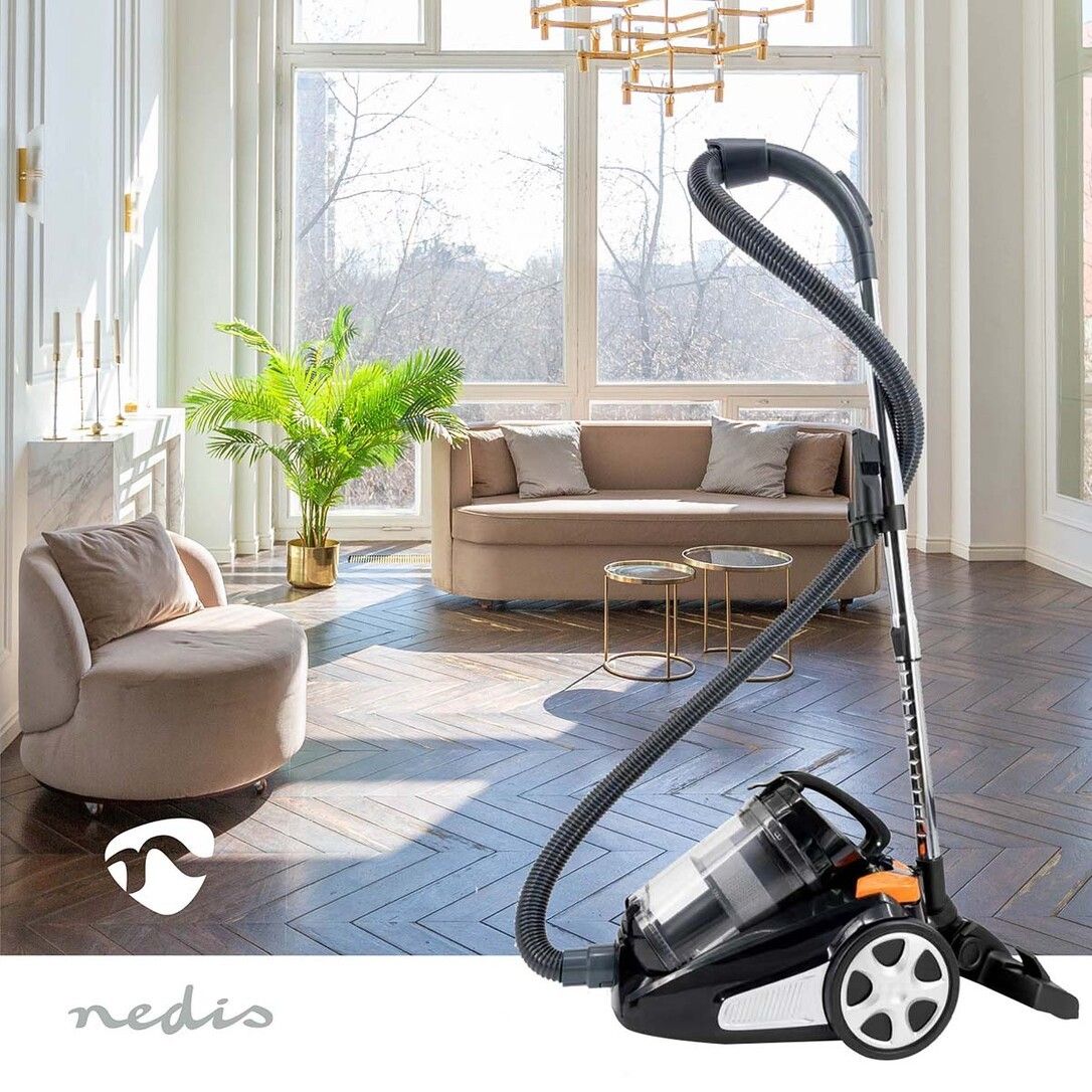 Nedis Staubsauger ohne Beutel / Beutellos / 700 W / Staubkapazität: 3.0 l / Kombi-Bürste / Aktions