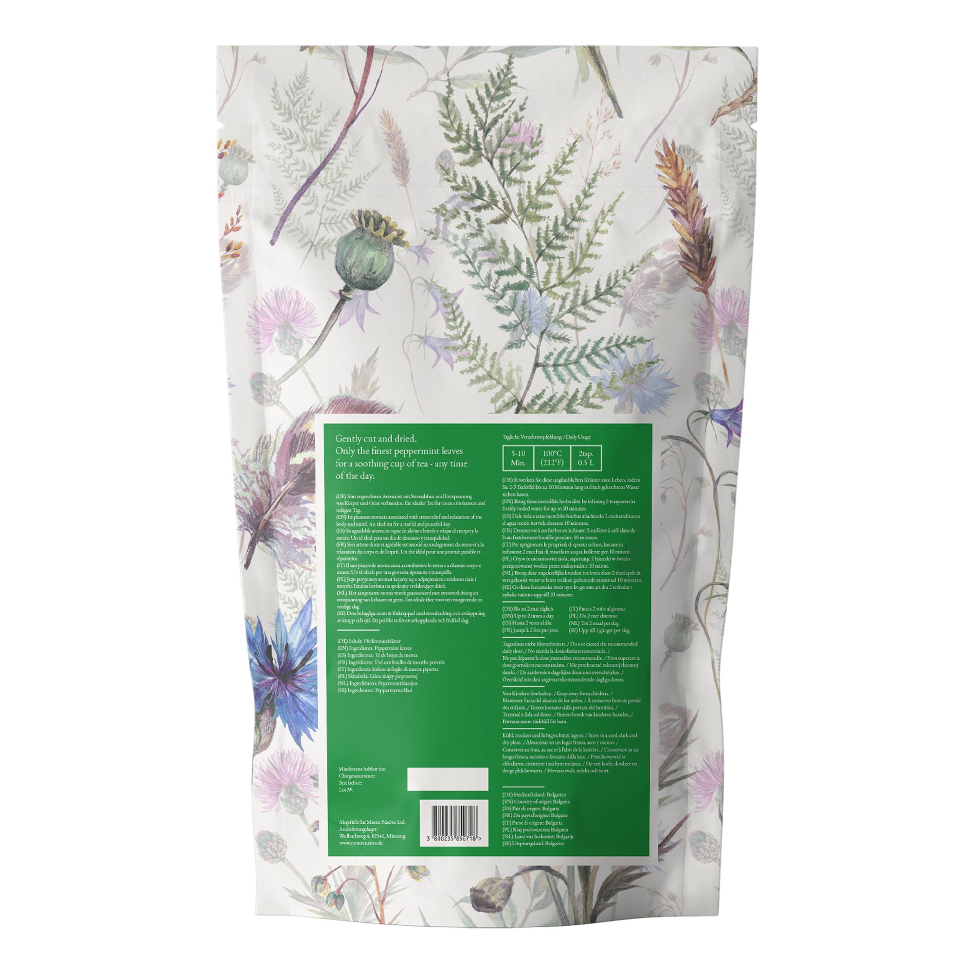 Monte Nativo Pfefferminze Kräutertee lose