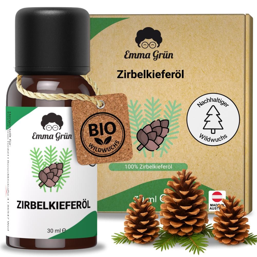 Emma Grün® ätherisches Zirbenöl naturrein & hochdosiert
