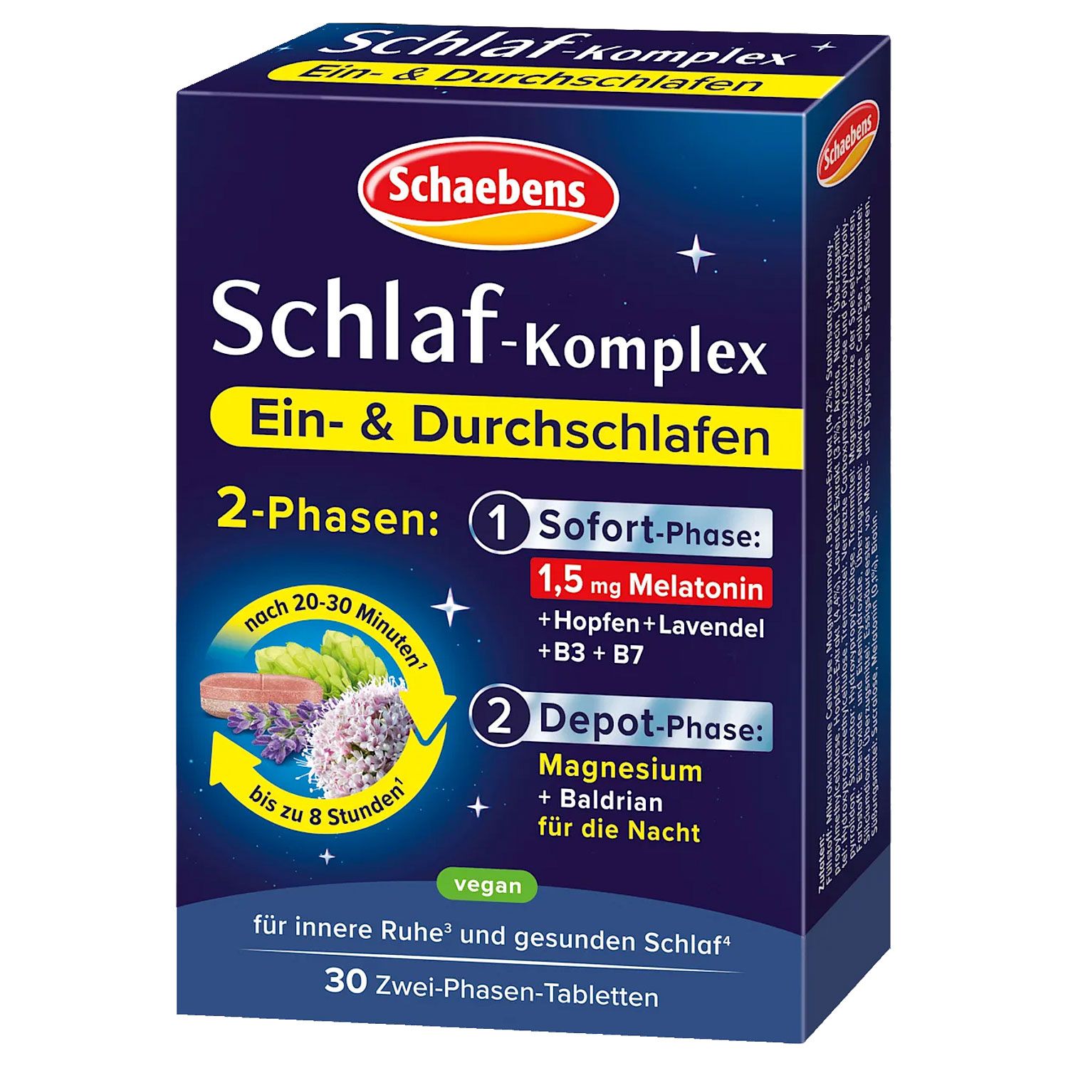 Schaebens Melatonin Schlaf Komplex Tabletten