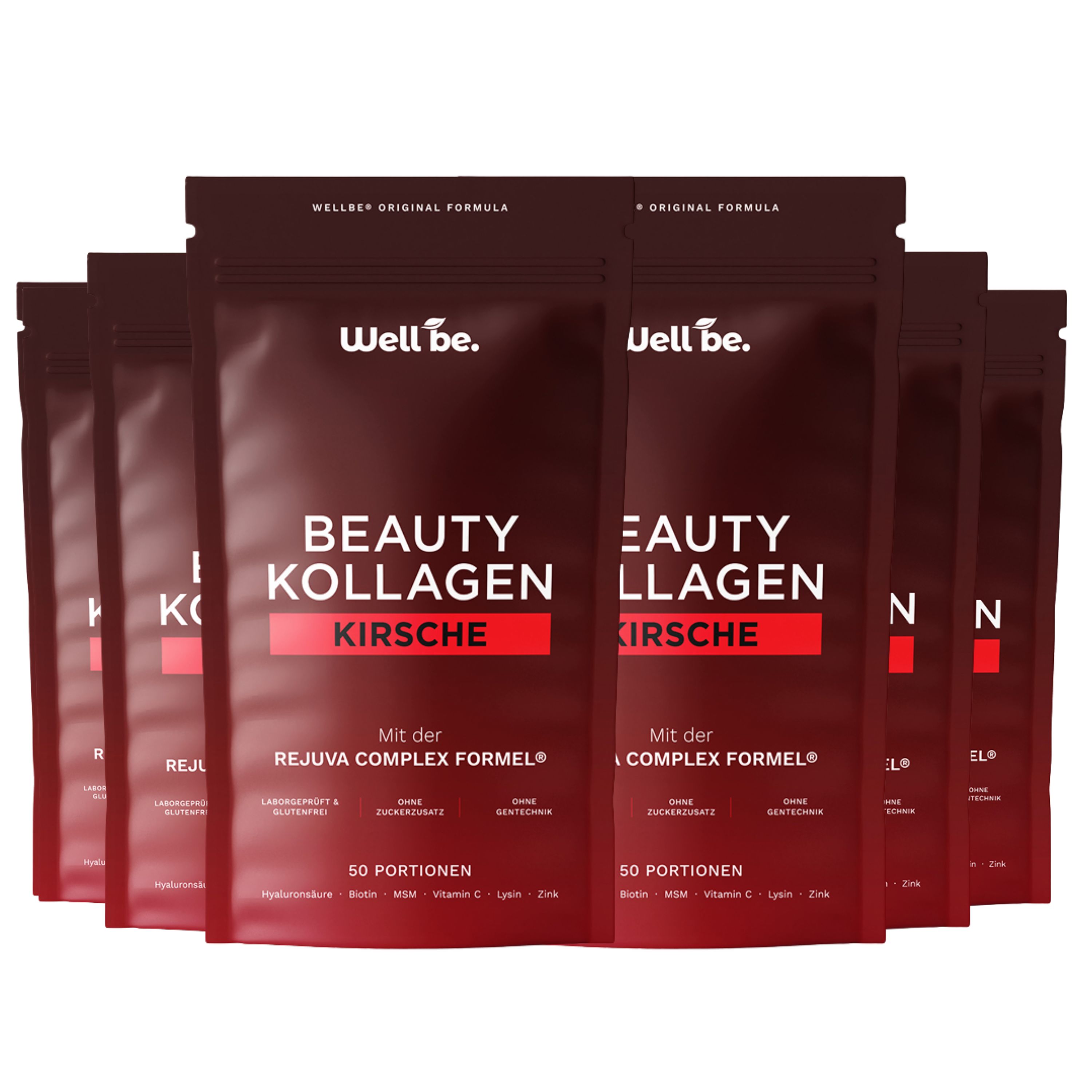wellbe Beauty Kollagen Kirsche mit Rejuva Complex® Formel
