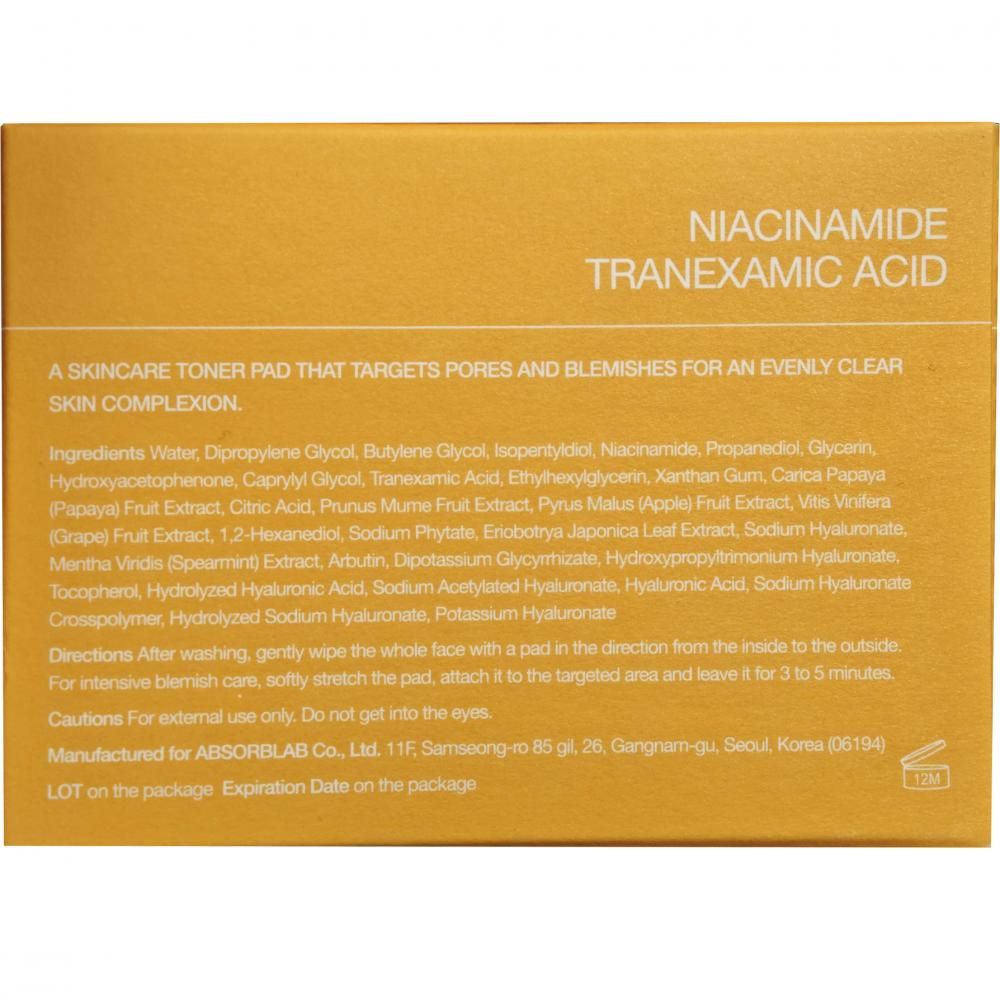 CELIMAX Pore + Dark Spot Brightening Pad – aufhellende Toner-Pads für Poren und Pigmentflecken