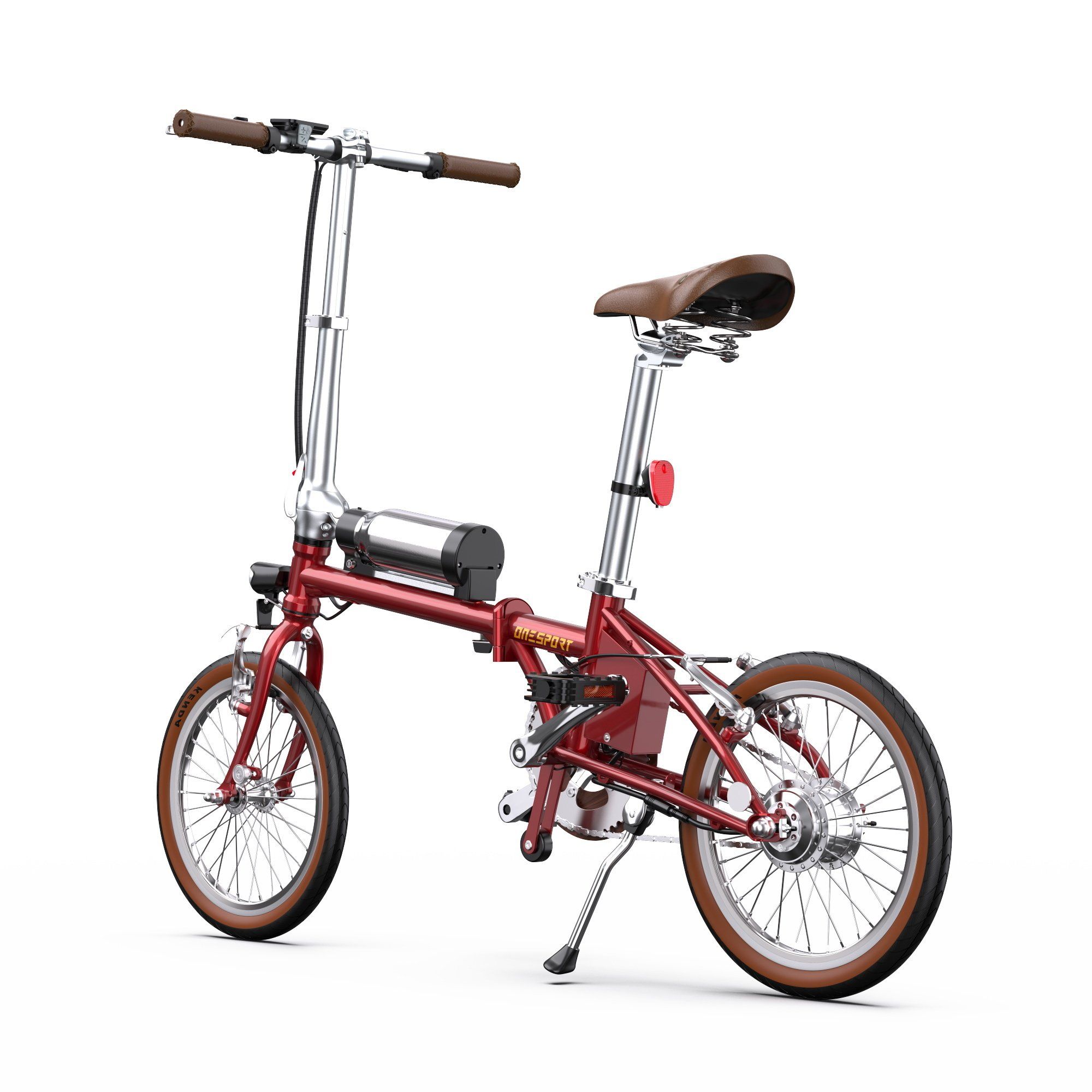 ONESPORT OT02 16" Faltbares E-Bike mit 250-W-Motor und 36-V-5,2-Ah-Akku
