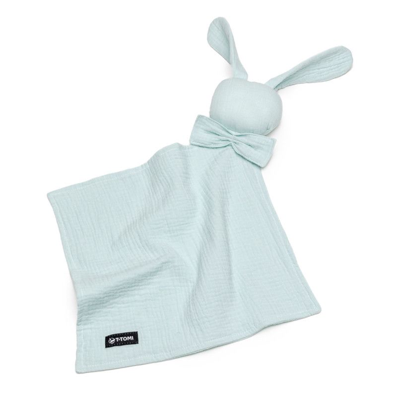 T-TOMI Musselinkuscheltuch Mint