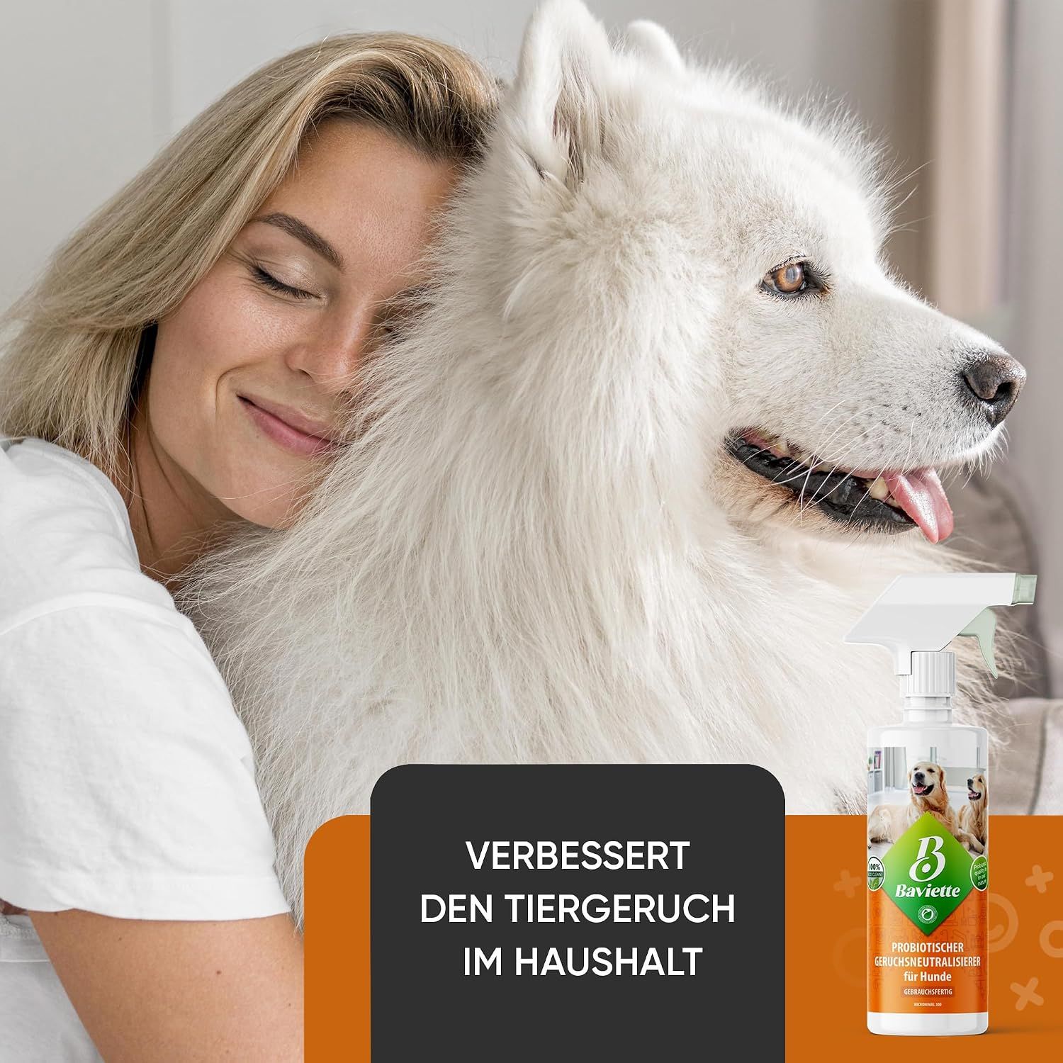 Baviette Probiotischer Geruchsneutralieser Konzentrat für Hundehaushalte
