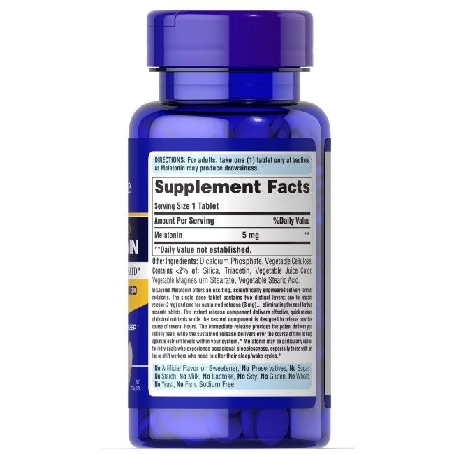 Puritan's Pride Melatonin 5 mg