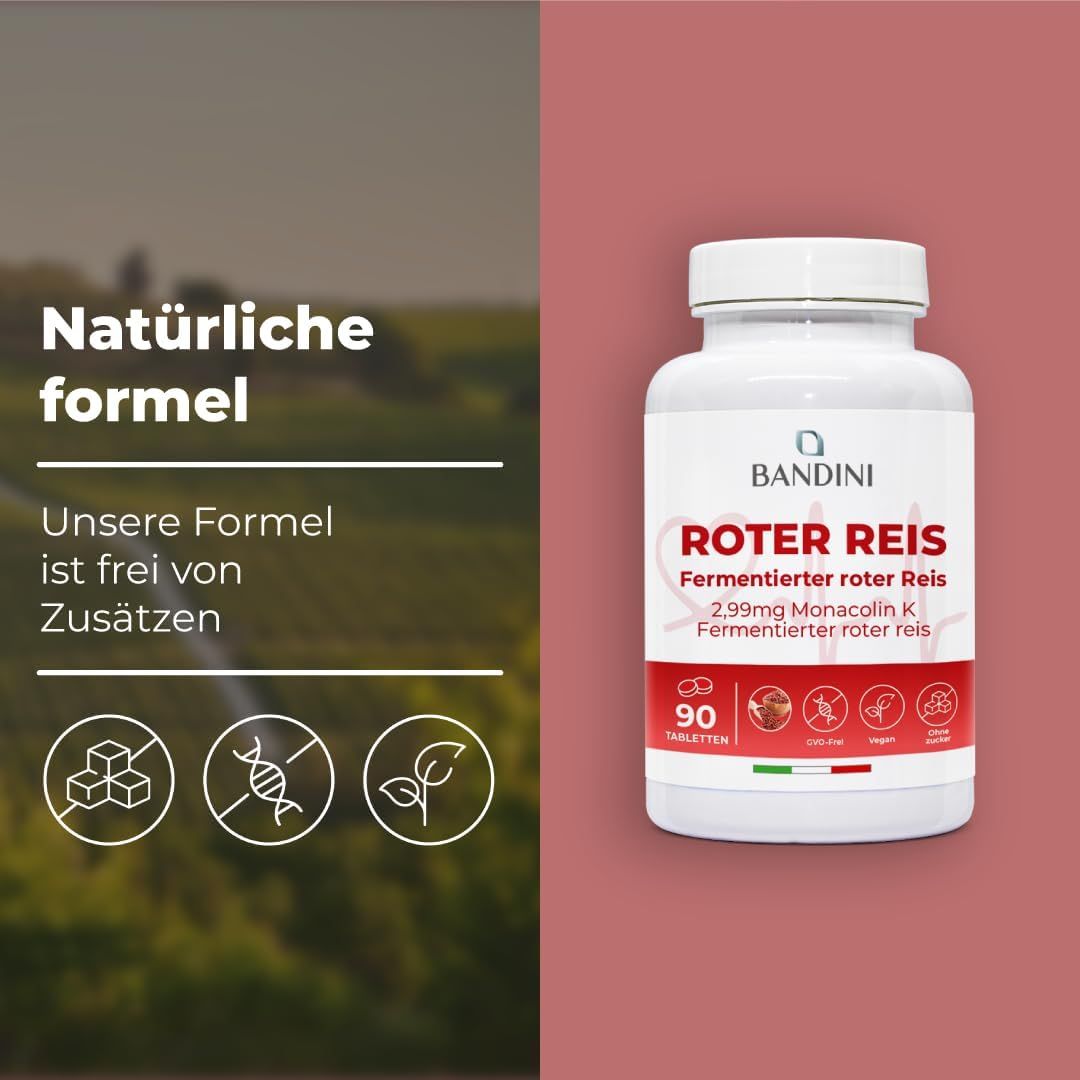 Bandini Roter Reis Tabletten