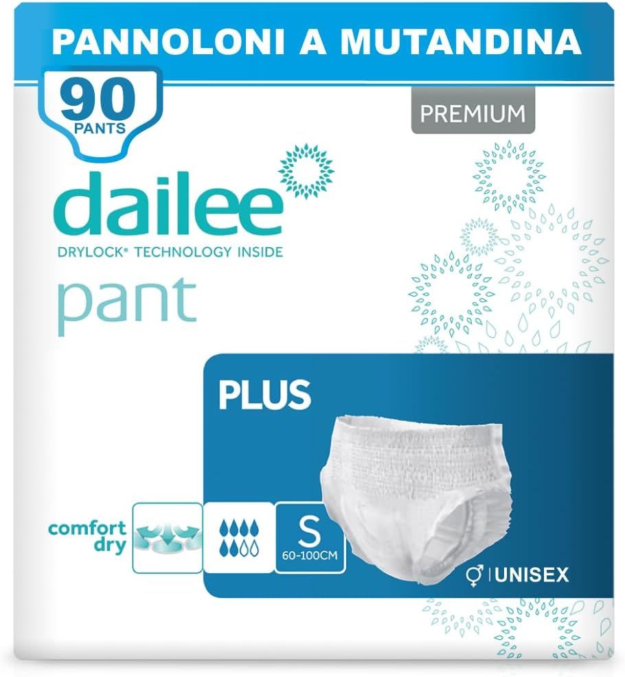 Dailee Pants Plus Inkontinenz Windelhosen für Erwachsene