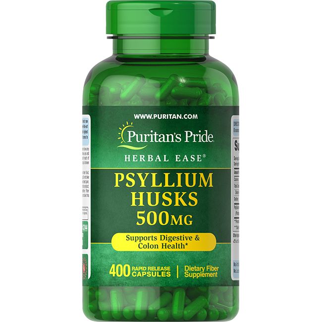 Puritan's Pride Flohsamenschalen 500 mg