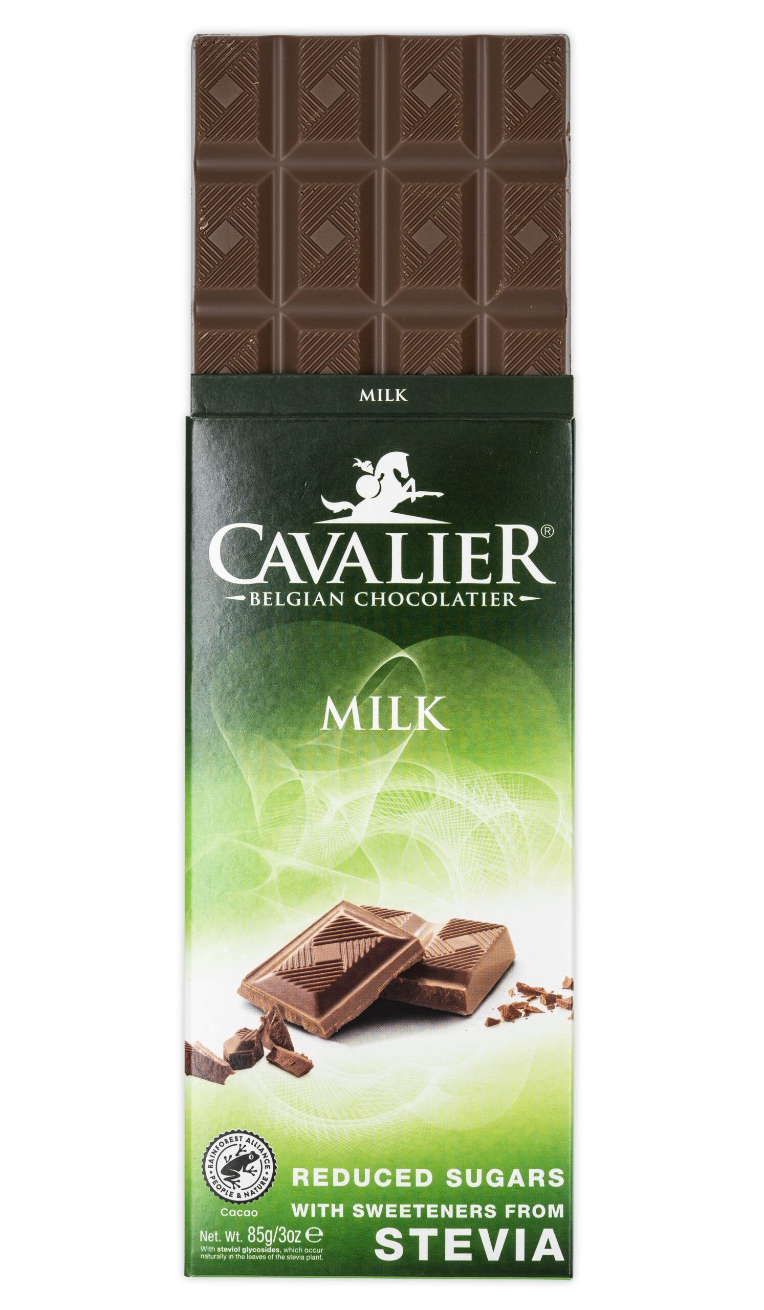 Cavalier Milk Chocolate with Stevia