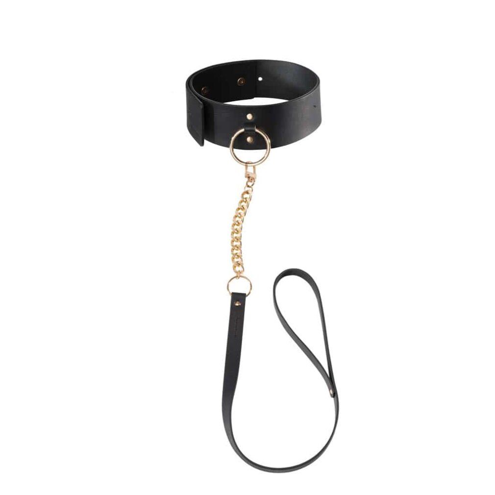 maze Kunstleren Halsband Met Riem